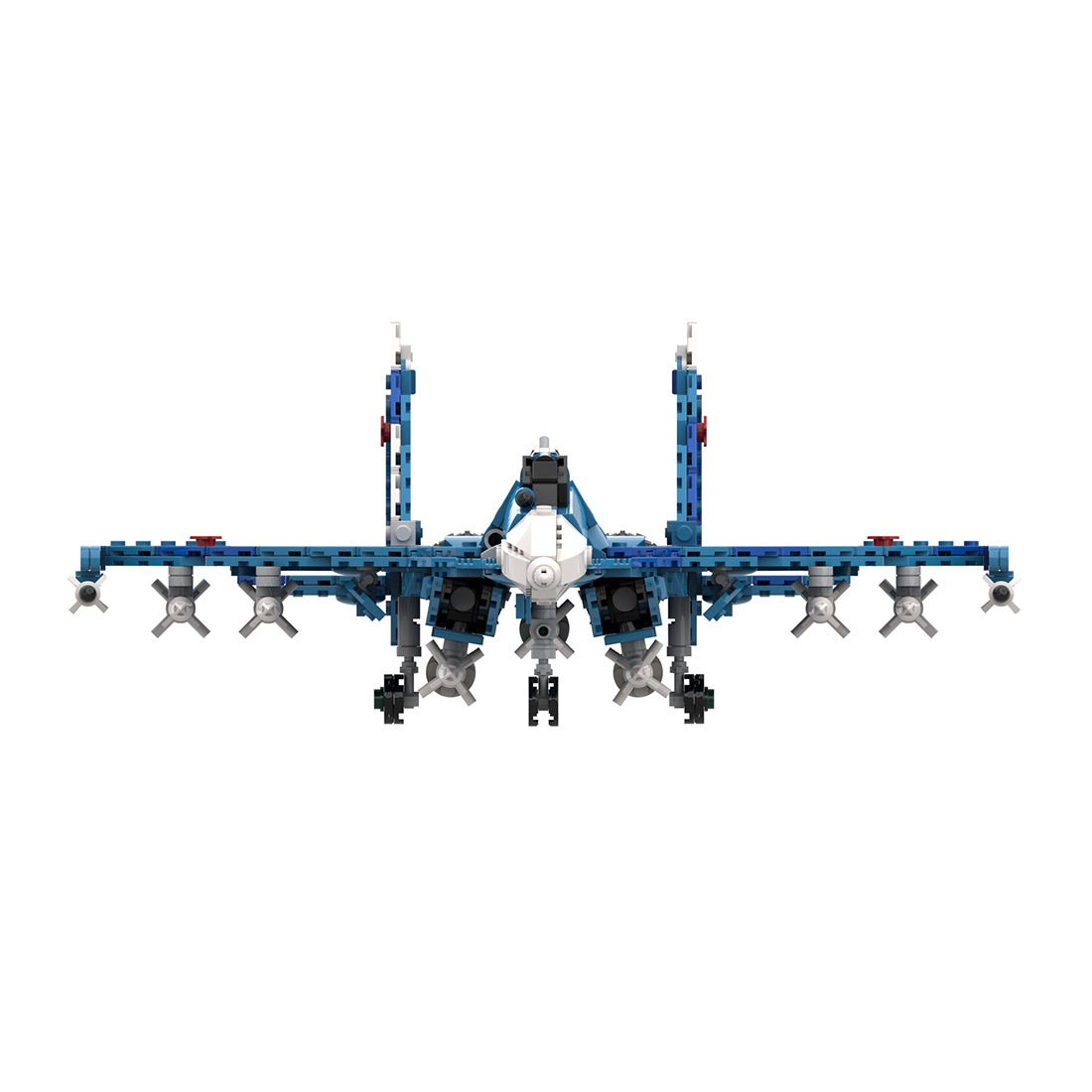Su-27SM Multirole Fighter Jet Building Blocks-LesDiy-Building Blocks-