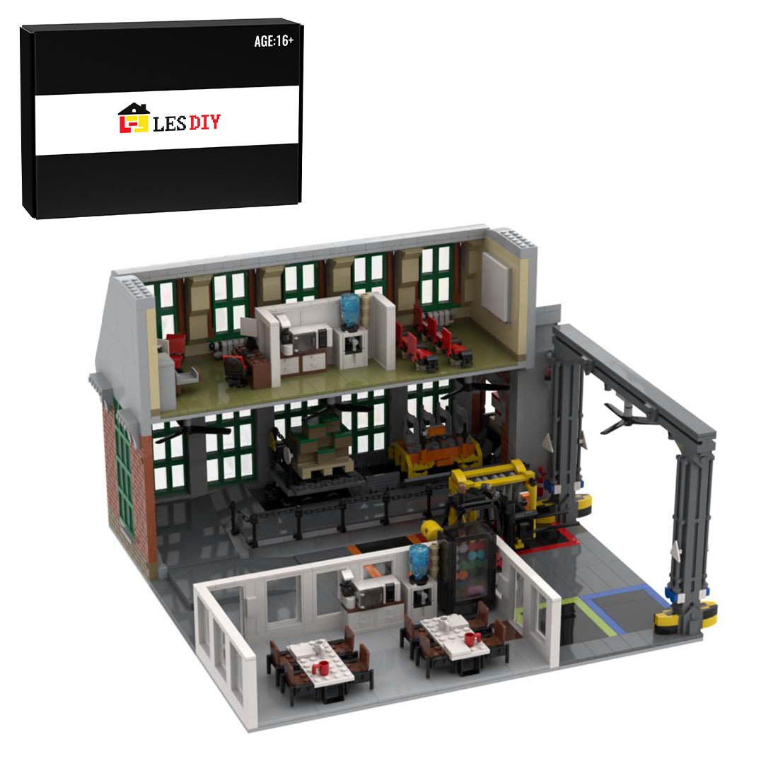 Supercar Factory Logistics - LesDiy -