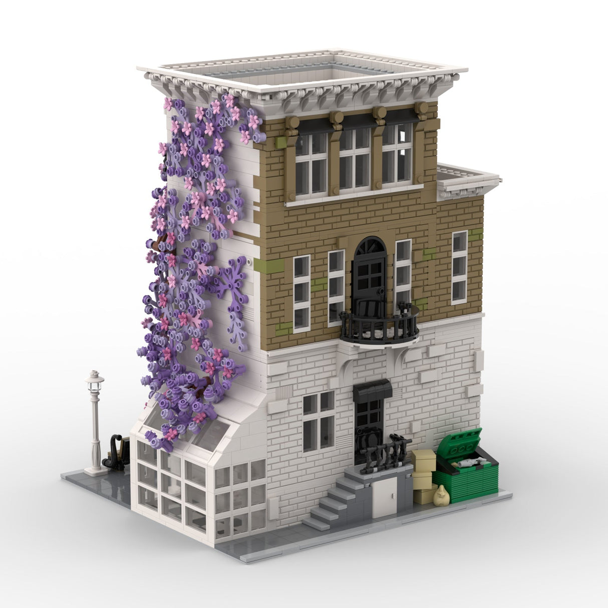 Technic European Street Architecture for Lego - LesDiy - street house