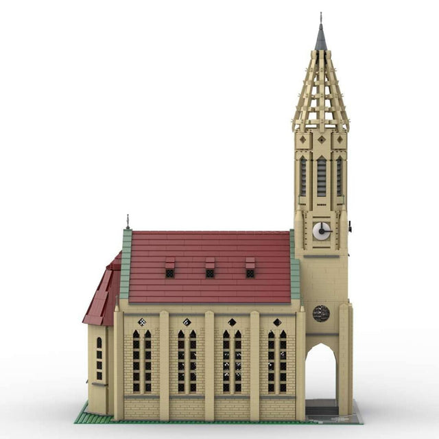 Technic House European Gothic Church Compatible with Lego - LesDiy - church