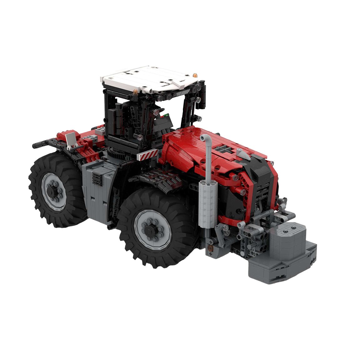 Technical Tractor Building Blocks Set - LesDiy -