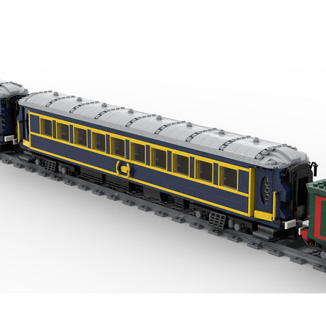 The Orient - Express of CIWL Train Building Blocks - LesDiy - Locomotive