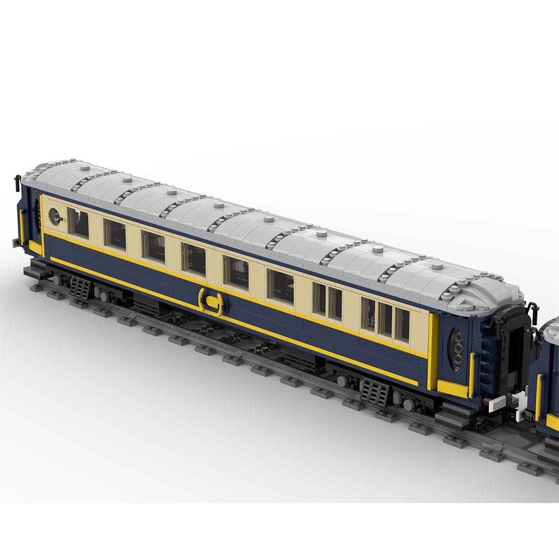 The Orient - Express of CIWL Train Building Blocks - LesDiy - Locomotive