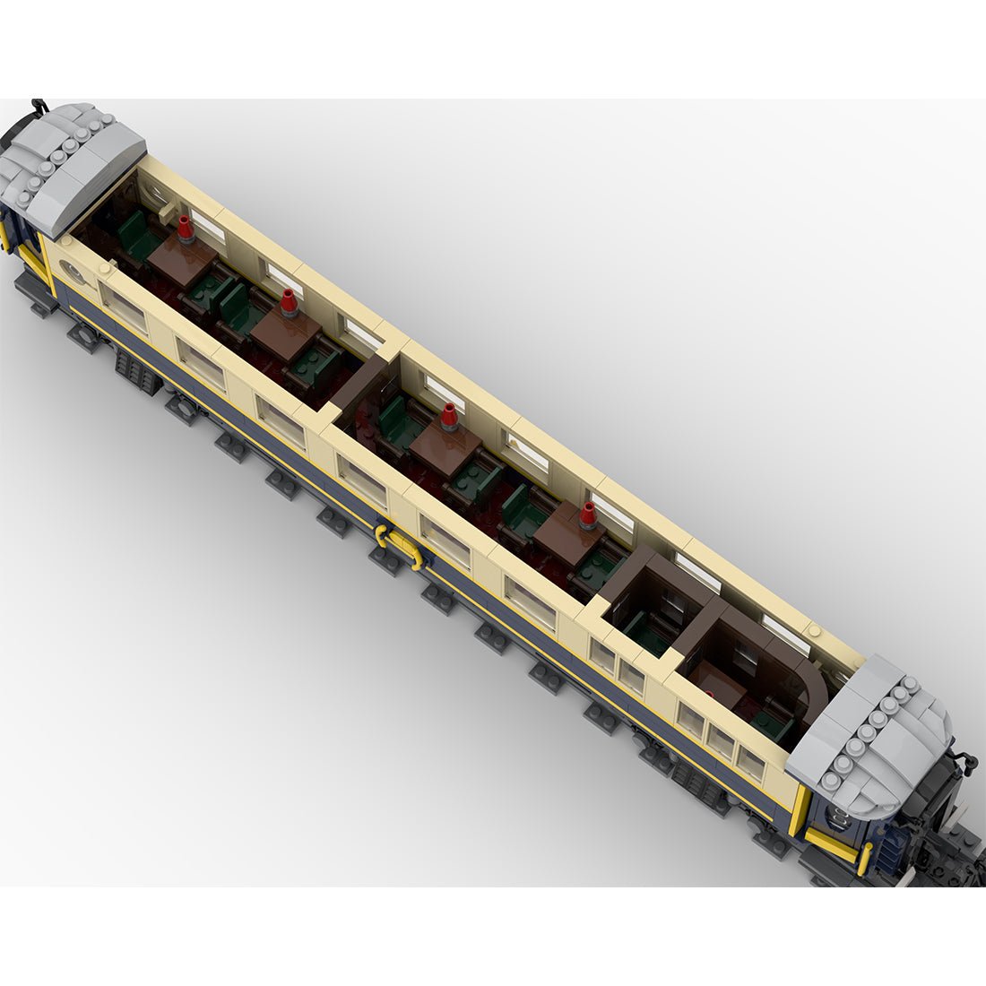 The Orient - Express of CIWL Train Building Blocks - LesDiy - Locomotive