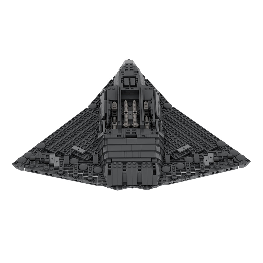 Triple Engine J - 36 Fighter Aircraft Building Blocks - LesDiy - Building Blocks