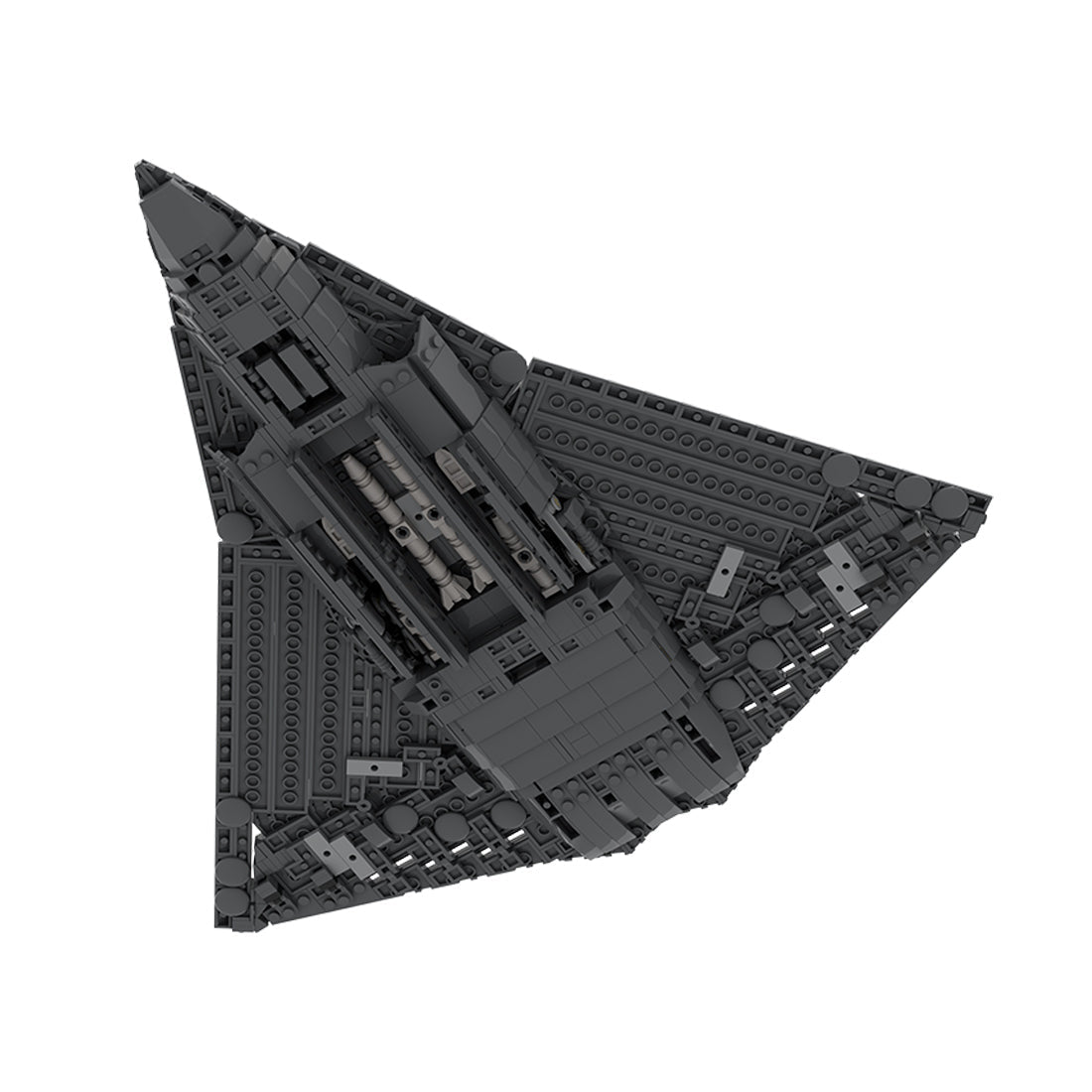 Triple Engine J - 36 Fighter Aircraft Building Blocks - LesDiy - Building Blocks