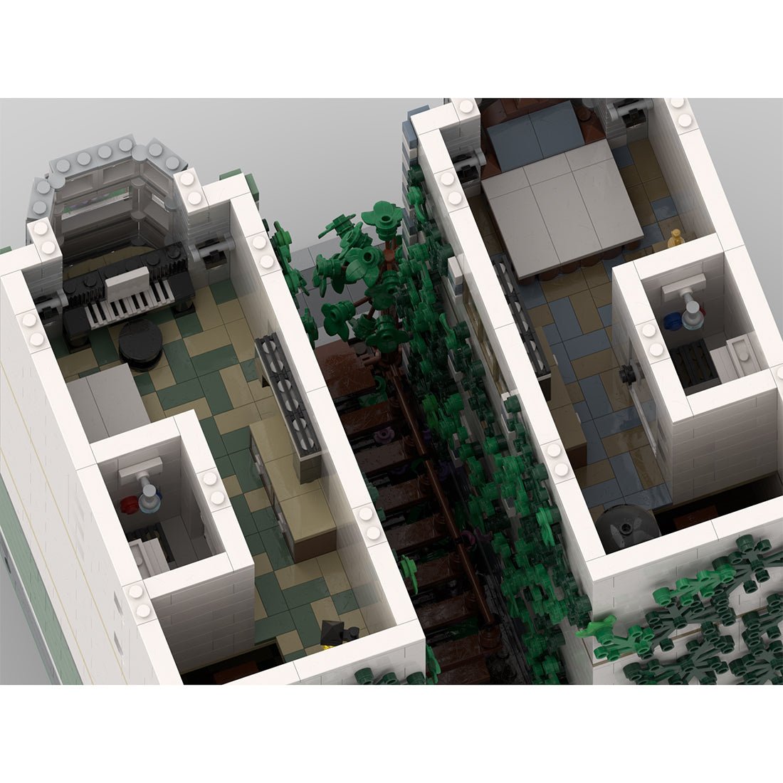 Twin Apart Apartment - LesDiy -