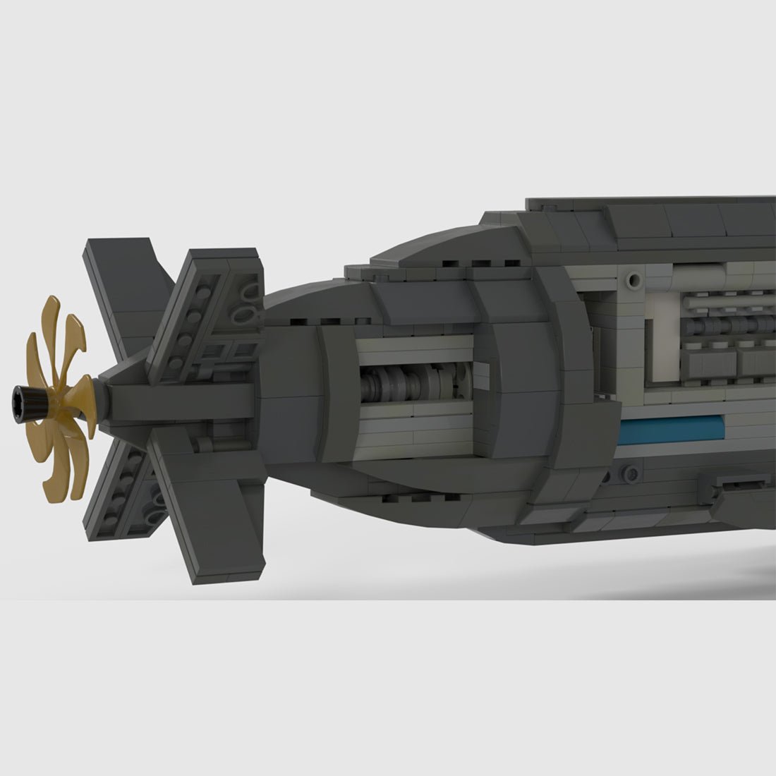 U212A 1/100 Scale Submarine - LesDiy -