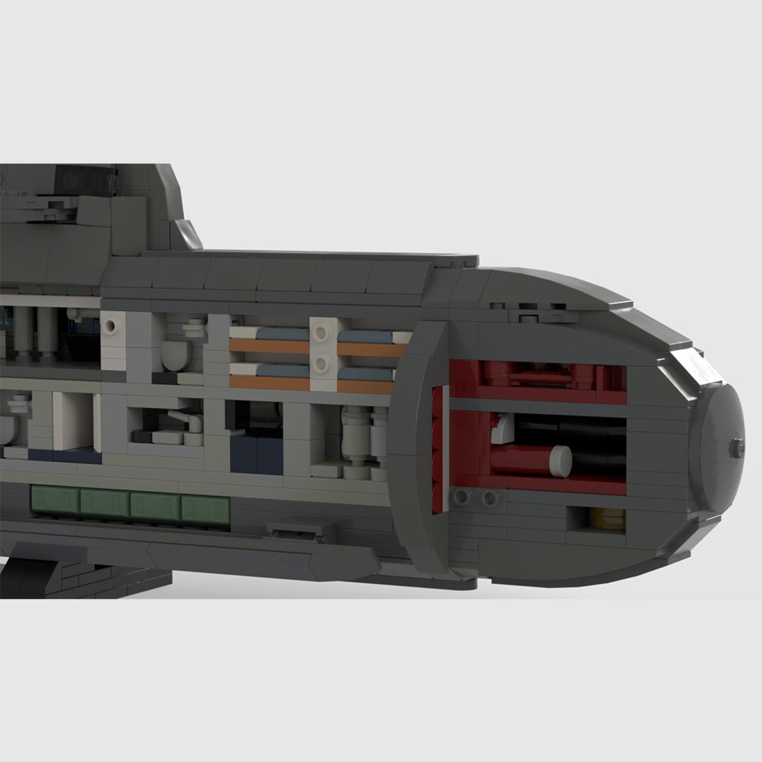 U212A 1/100 Scale Submarine - LesDiy -