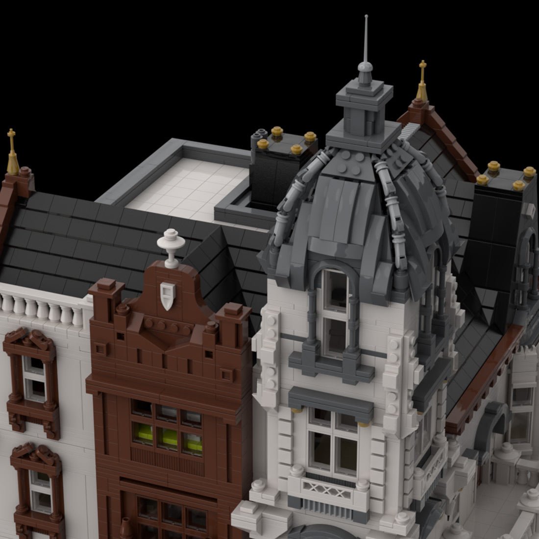 Victorian Suburban Residence Building Block - LesDiy -
