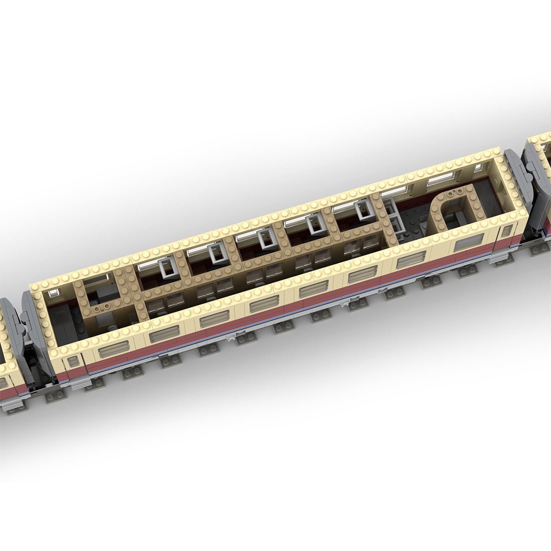 VT18.16 German National Railroad High Speed Train - LesDiy - Locomotive