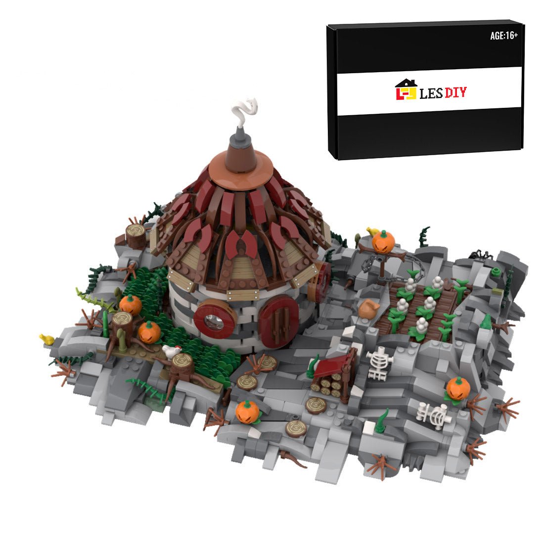 Witch Cottage part A - LesDiy -