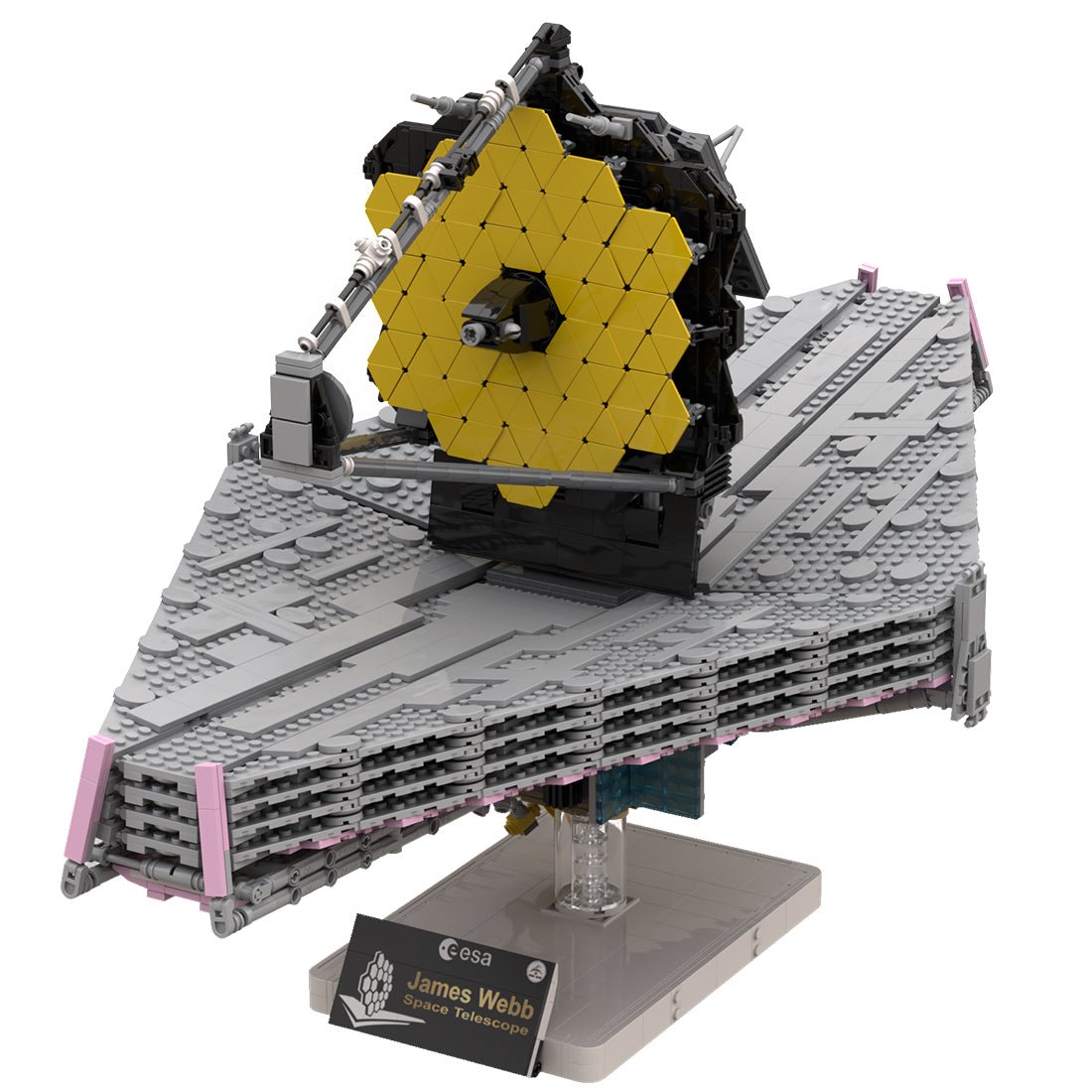 MOC - 77613 1/25 James Webb Space Telescope Building Blocks - LesDiy -