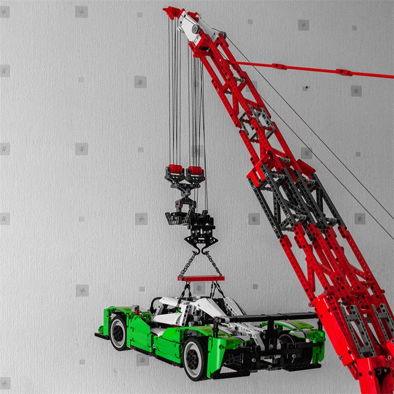 MOC - 77733 Technic Mammoet PTC - 200 - DS SSL Ring Crane Building Blocks - LesDiy - Building Blocks