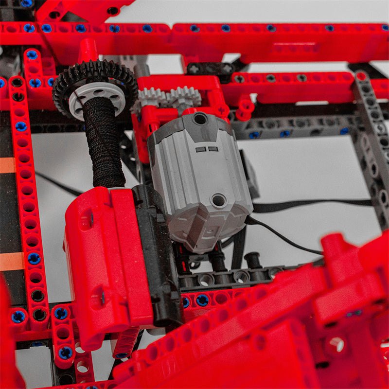 MOC - 77733 Technic Mammoet PTC - 200 - DS SSL Ring Crane Building Blocks - LesDiy - Building Blocks