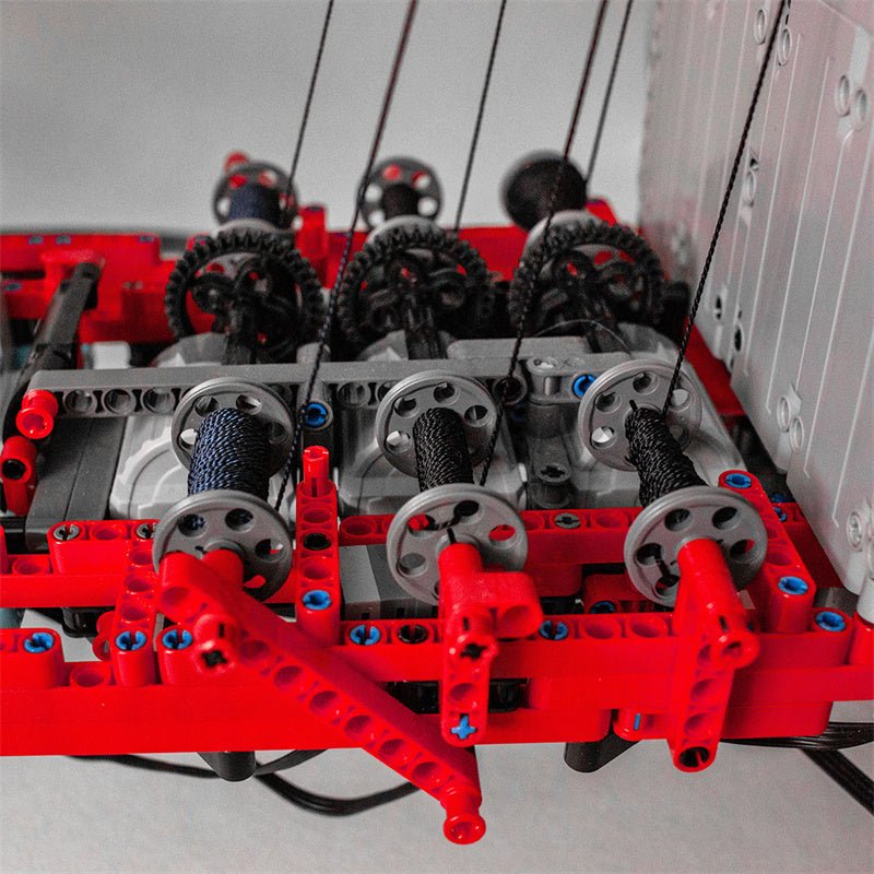 MOC - 77733 Technic Mammoet PTC - 200 - DS SSL Ring Crane Building Blocks - LesDiy - Building Blocks