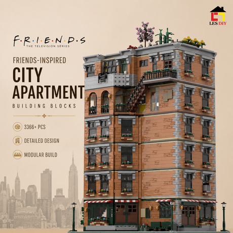 Bring the Friends-Inspired City Apartment to Your Shelf 🏙️