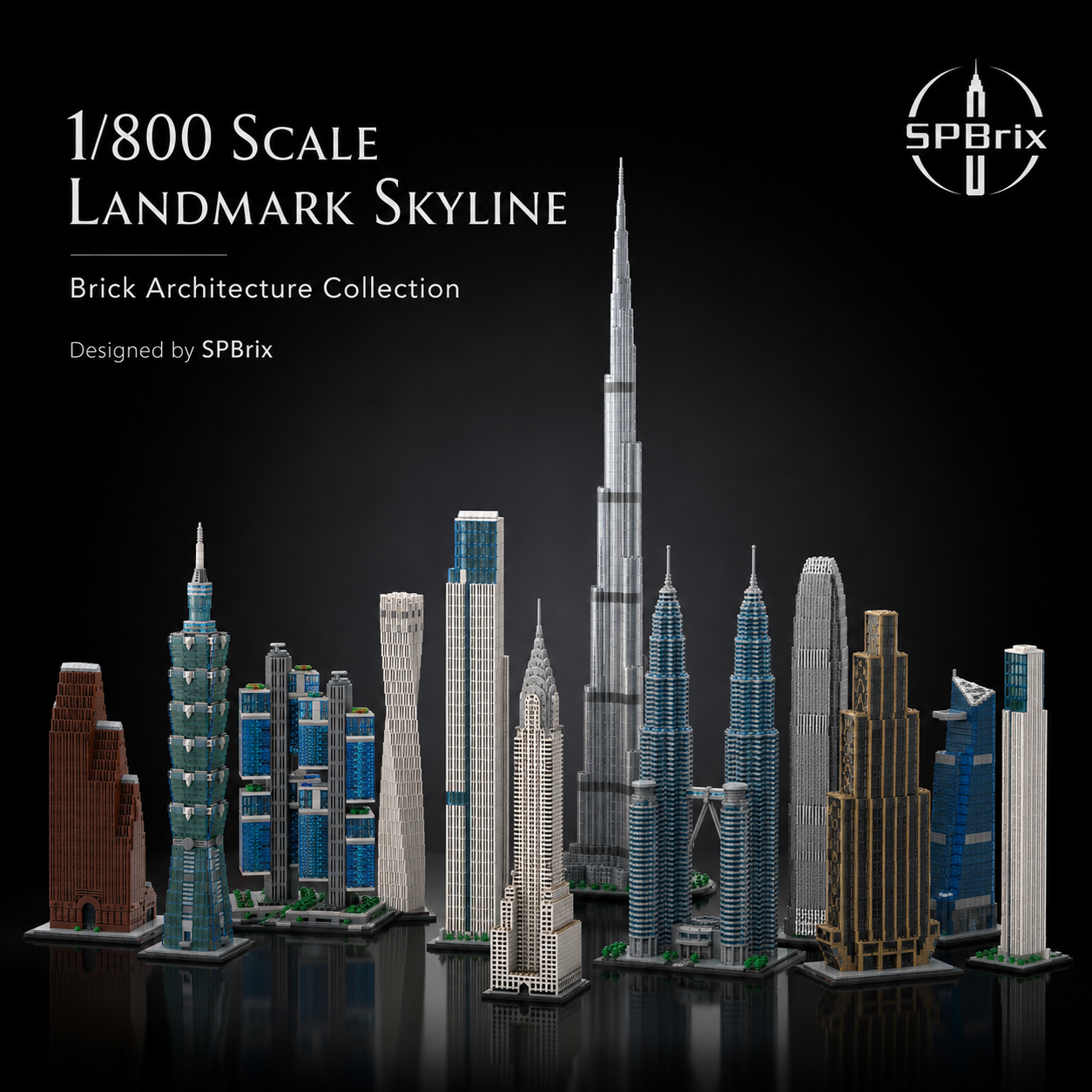Building the World’s Skylines in Bricks: A Designer’s Vision for Architecture MOC Models