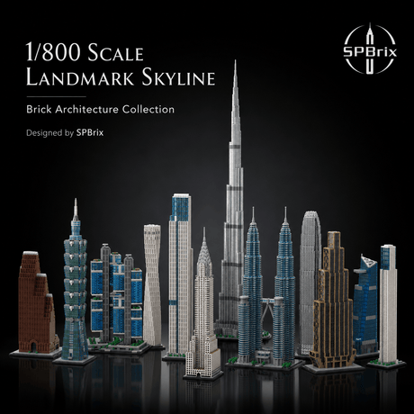 Building the World’s Skylines in Bricks: A Designer’s Vision for Architecture MOC Models - LesDiy