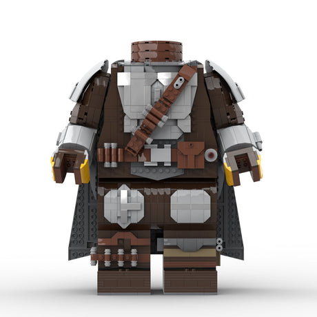 The Mandalorian Mega Figure Body: A Star Wars-Inspired MOC Build for Serious Fans