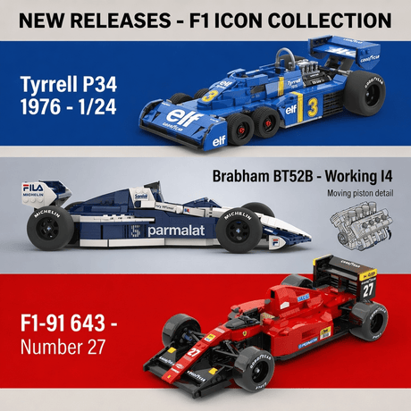 Icons Series F1 Legends Arrive！ - LesDiy