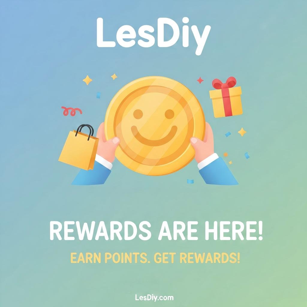 LesDiy Rewards Program Is Now Live - LesDiy