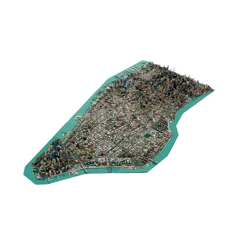 Rebuilding Manhattan in Miniature: A 1:2000 Scale Masterpiece