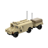 Desert HUMVEE 8 Modern Military Vehicle Building Blocks