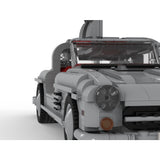 MOC-223863 Mercedes 300 SL W198 1:18 Scale Classic Sports Car Building Blocks