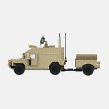 Desert HUMVEE 10 Modern Military Vehicle Building Blocks