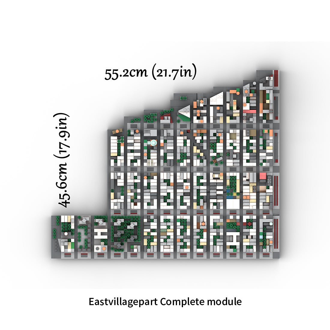 MOC-225884 1/2000 Scale Lower Manhattan - EastVillage Module 3 Building Blocks