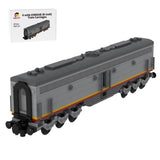 MOC-47988 Static Version 6 wide Santa Fe EMD E8B Locomotive Building Blocks