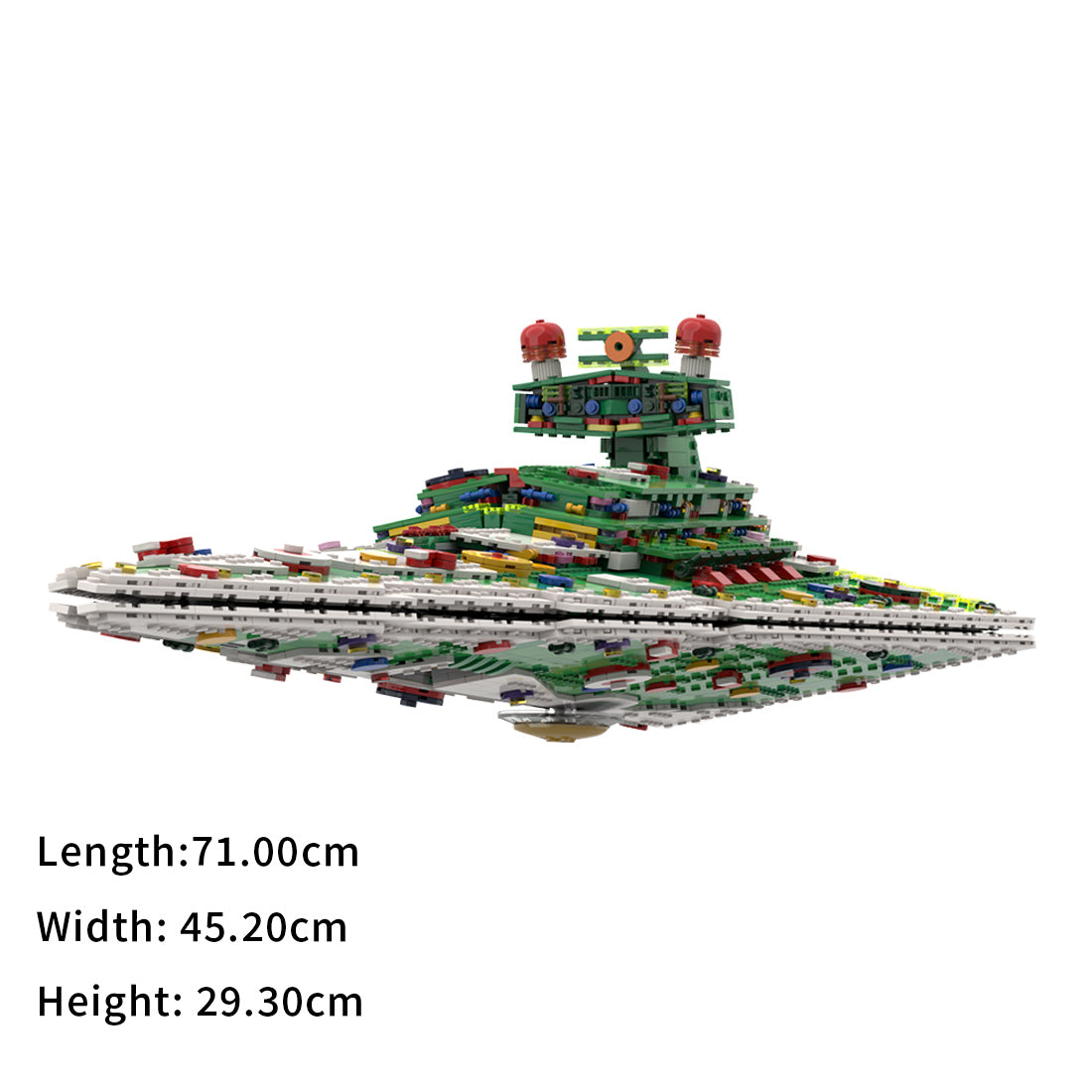 MOC-201504 SW UCS Imperial destroyer Christmas mode Building Blocks