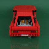 Italian Racing Sports Car Building Block (gobricks/red)