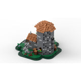 MOC-243065 Pigeon Keeper's House Medieval Village Building Blocks