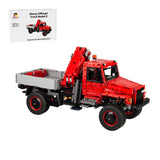 MOC-40482 Model E Off-Road Crane Dump Truck Building Blocks