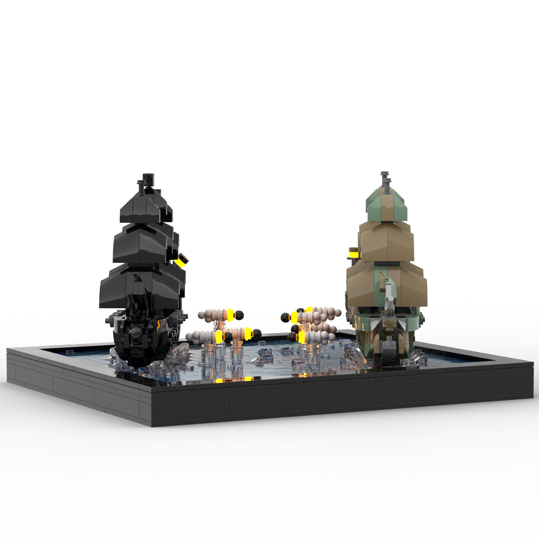 MOC-275985 Pirates of the Caribbean At World’s End Naval Battle Building Blocks