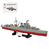 1:700 Scale HMS Hood Battlecruiser Building Blocks