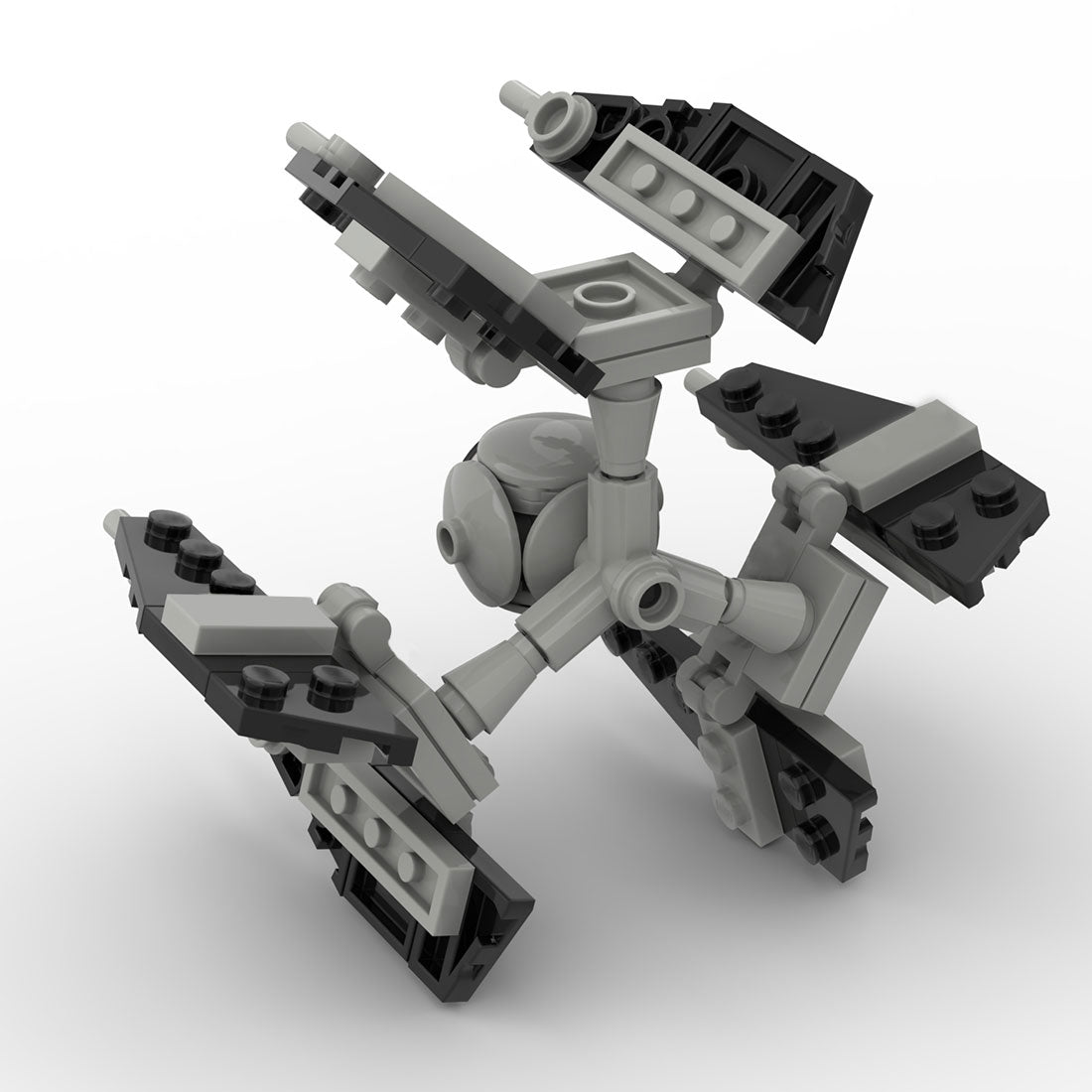 MOC-106414 TIE-Defender Sci-Fi Spacecraft Building Blocks