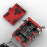 MOC-254378 Pierce Arrow XT Tiller Fire Truck Building Blocks