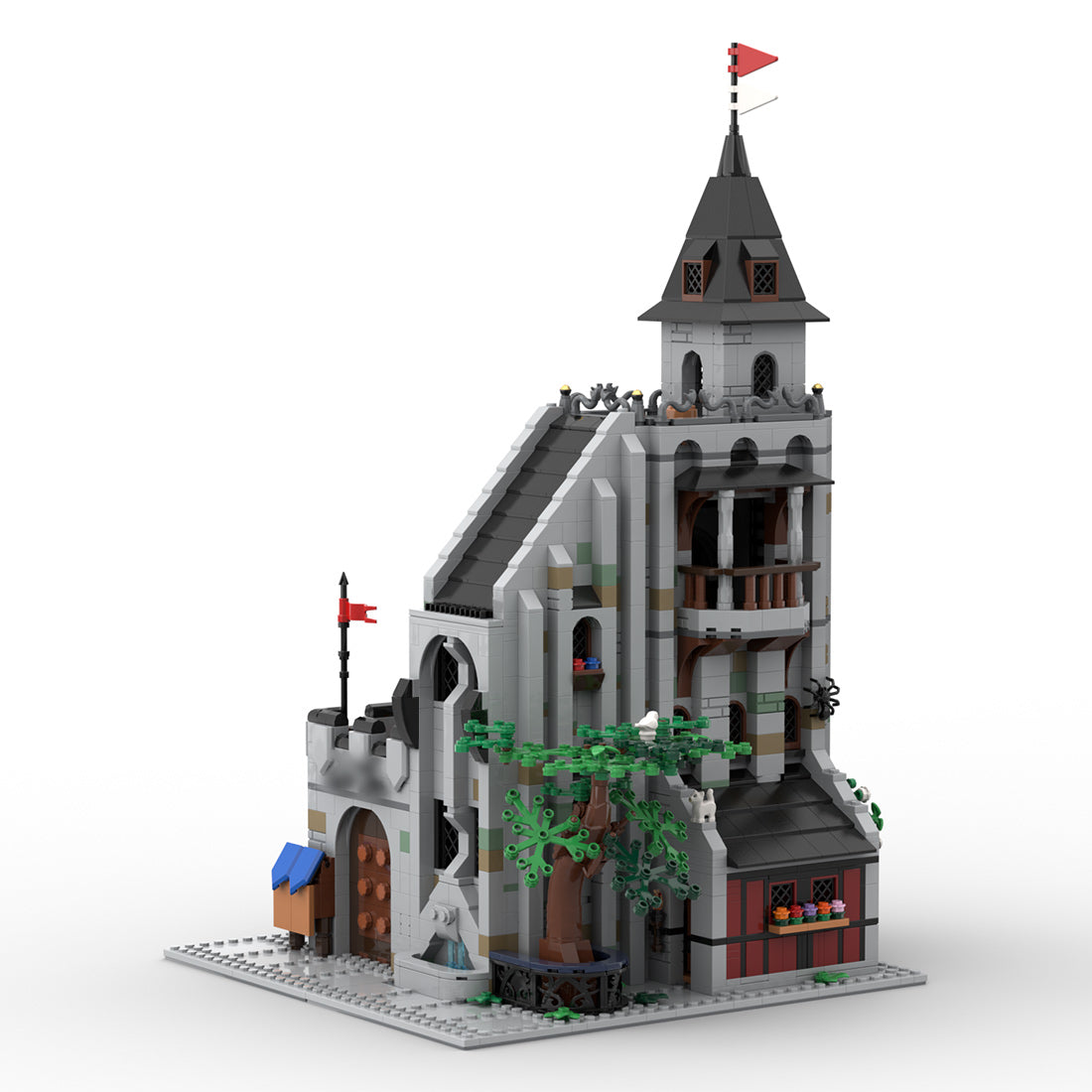 Medieval Adventurer Guild Building Blocks