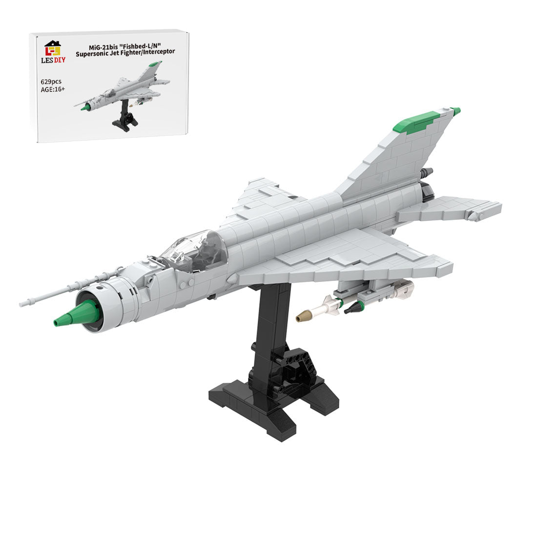 MOC-187830 MiG-21bis "Fishbed-L/N" Supersonic Jet Fighter Military