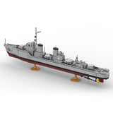 MOC-253356 1:200 Scale IJN Yukikaze-class Destroyer Building Blocks