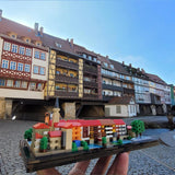 MOC-213242 Krämerbrücke, Erfurt, Germany Building Blocks