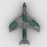 1/35 Scale British Subsonic Hawker Combat Fighter Building Blocks