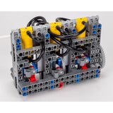 MOC-157730 + MOC-164704 3-Cylinder Pneumatic Engine & Hand Pump Building Blocks