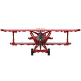 Classic Red Biplane Building Blocks