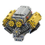 MOC-54607 Crossplane V8 with Natural Aspiration & Removable Covers