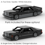 1980s German Grand Touring Coupe Building Blocks (Gobricks)