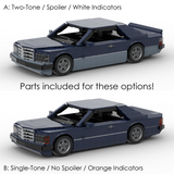 1980s German Grand Touring Coupe Building Blocks (Gobricks)